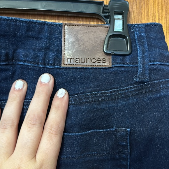 Maurice’s Dark Wash Jeans Size 12- Long - Picture 5 of 10